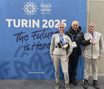 GOLUBICA NA SPECIAL OLYMPICS WORLD WINTER GAMES TORINO 2025. OSVOJILA ZLATNU I SREBRNU MEDALJU