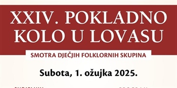 U subotu 1. ožujka 24. Pokladno kolo u Lovasu – smotra dječjih skupina