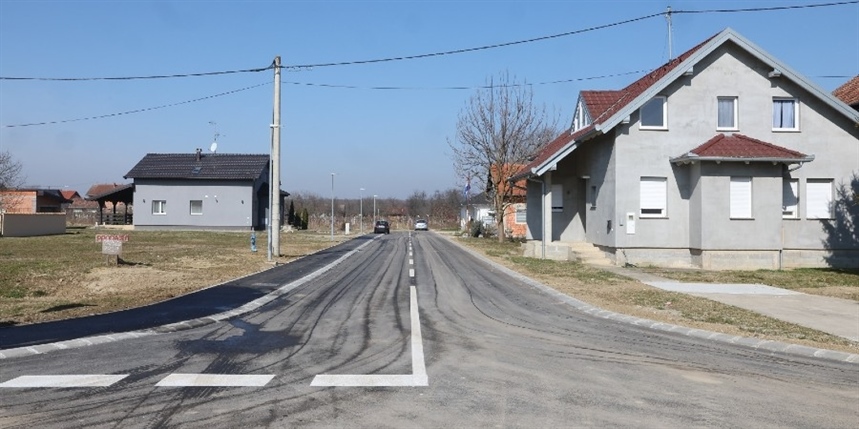 Obnovljena Dravska ulica u Josipovcu