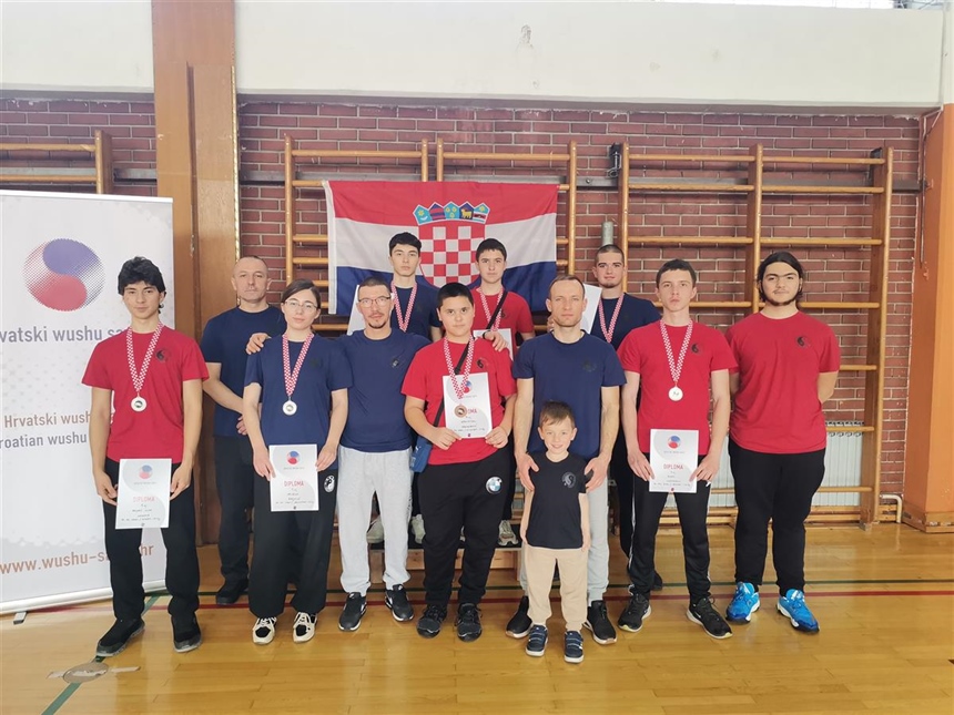 Održano Kung fu - wushu Prvenstvo Hrvatske u disciplinama statički tuishou i light sanda